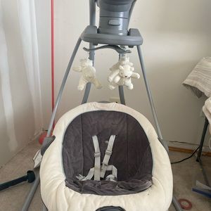 Baby swing and chair
